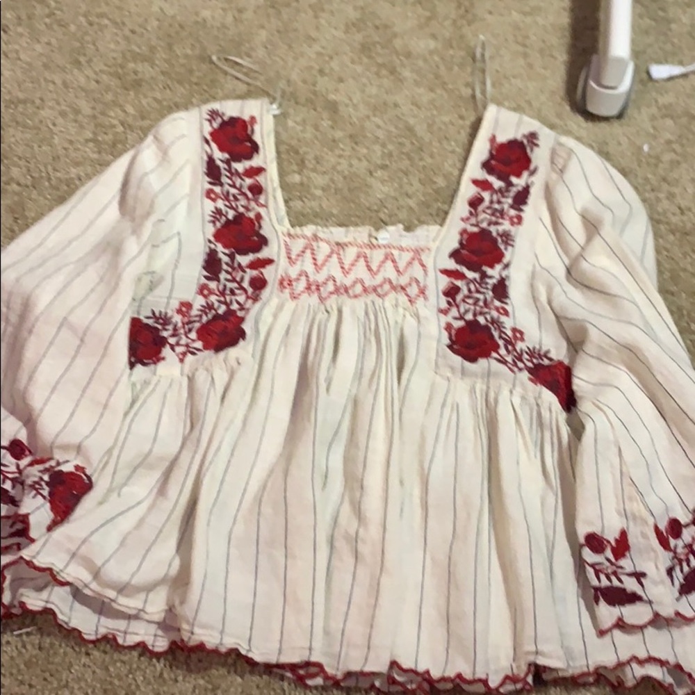 Cute rose blouse
